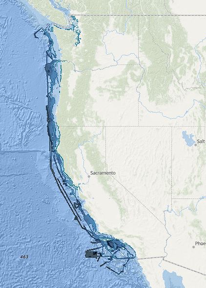 West Coast Relief Shading Coverage